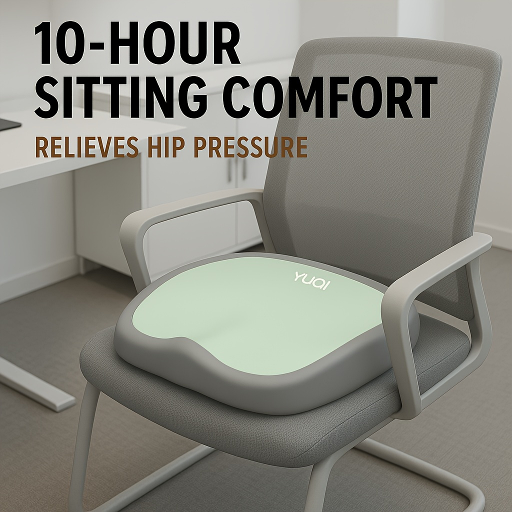 black ergonomic office chair cushion 10 hour support for 10 seater chairs adjustable hip lumbar support portable   only   use high quality memory foam with low price ergonomic office chair versatile     durable fabric Product details 1