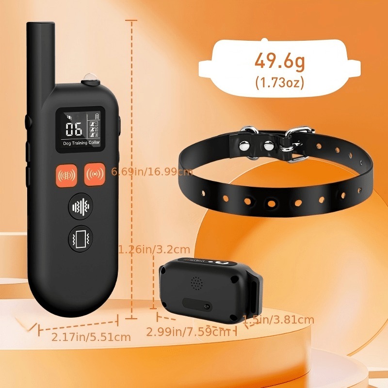 Pet Dog Training Collar Kit Efficient Adjustable Collar Intelligent Remote Control Dog Training Device