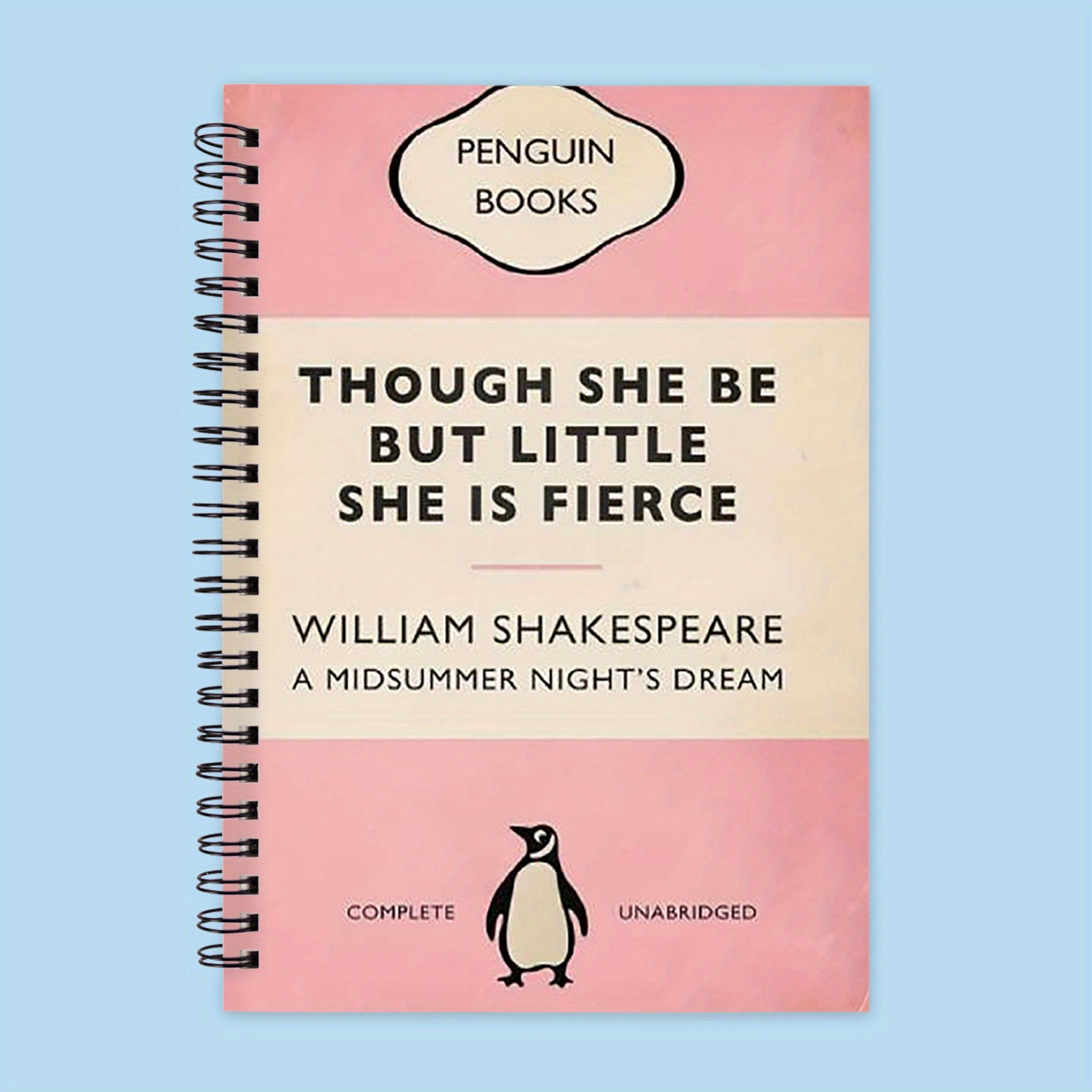 TEMU Presents: สมุดโน้ตแบบสปิรัล ' Though Small, ' - ที่ผสมผสานวรรณกรรมที่ไม่เปลี่ยนแปลงกับดีไซน์ทันสมัย