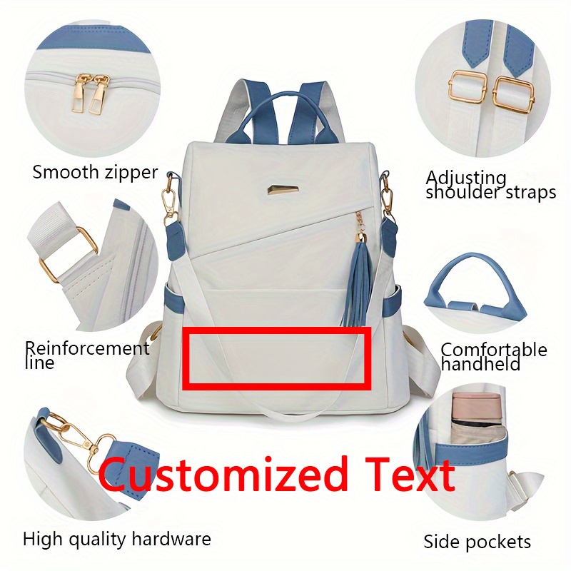Borsa Antifurto Da Viaggio A Tracolla - Uomo E Donna - Tessuto Oxford Con Tasche Multiple - 23x32 Cm - Ergonomica