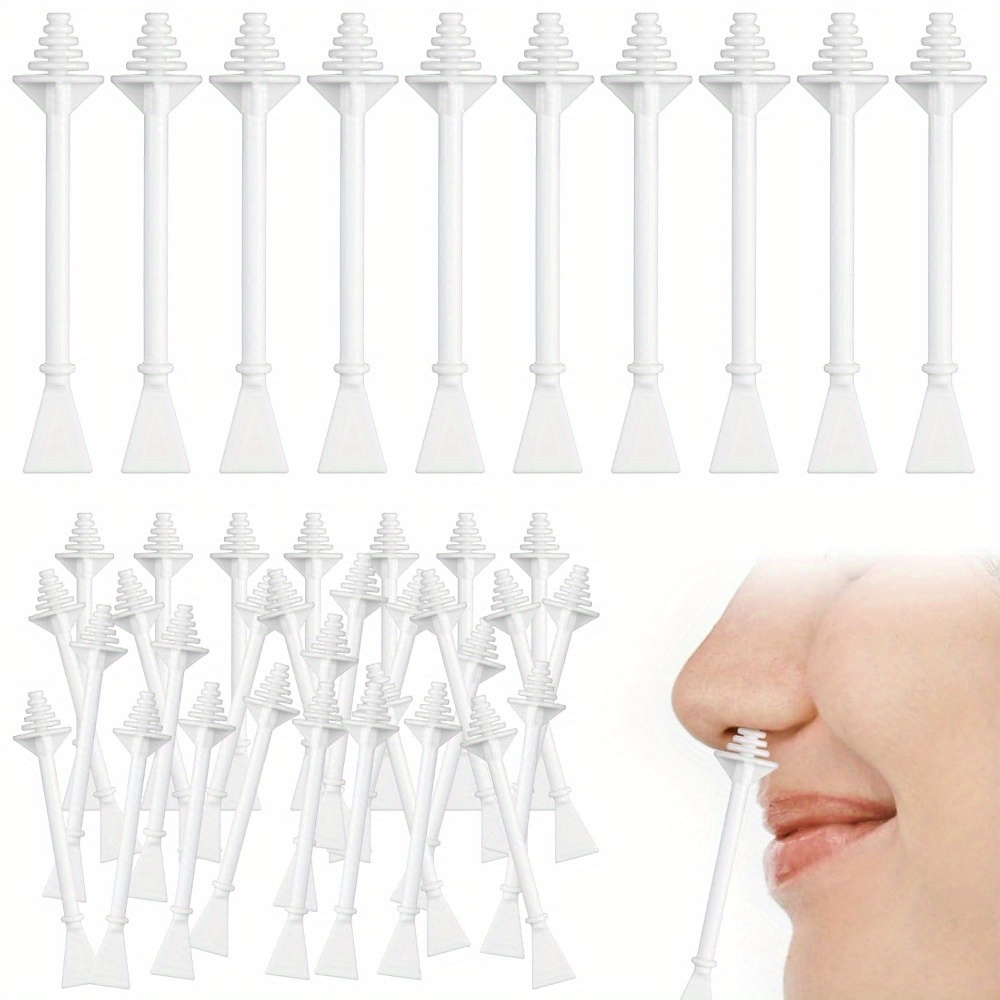 100pcs Of Plastic Sticks For Nose Waxing, Designed For Removal Of Hair From Nostrils, Ears, And Eyebrows. Applicators Are Ideal For Cleaning And Removing Nose Hair
