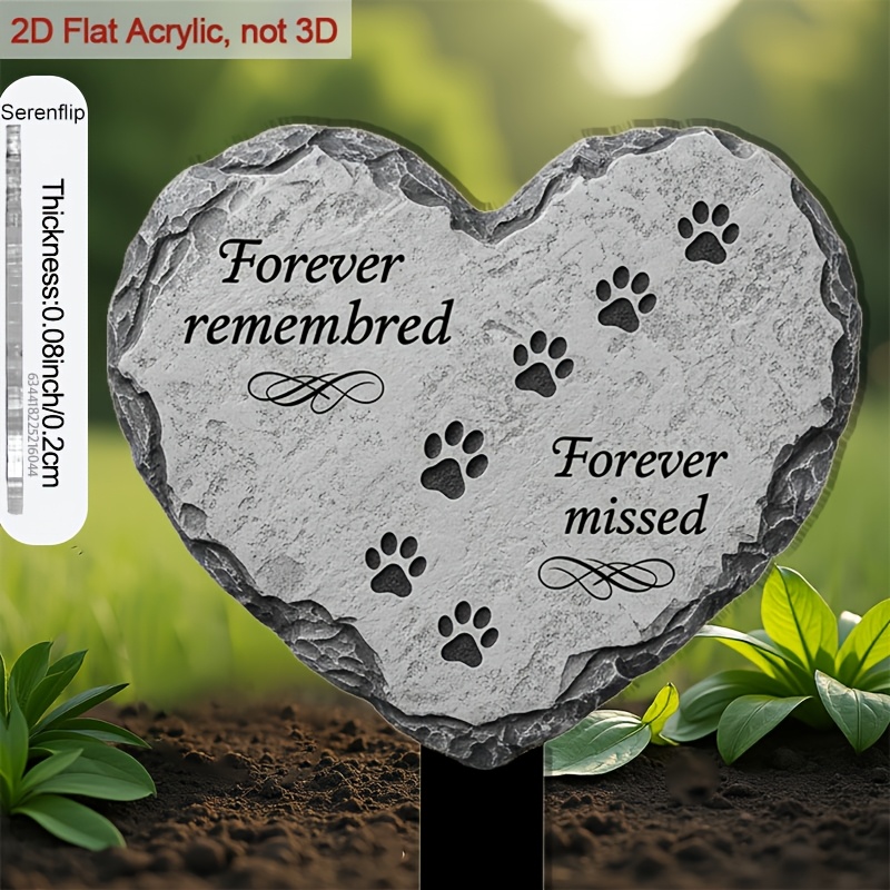TEMU 2d Flat 2d Flat 2d Flat 2d Flat 2d Plane 1pc 2d Plane Acrylic Garden Sign Featuring Decorative Heartshaped With Enhances The TEMU 2d Flat 2d Flat 2d Flat 2d Flat 2d Plane 1pc 2d Plane Acrylic Garden Sign Featuring Decorative Heartshaped With Enhances The