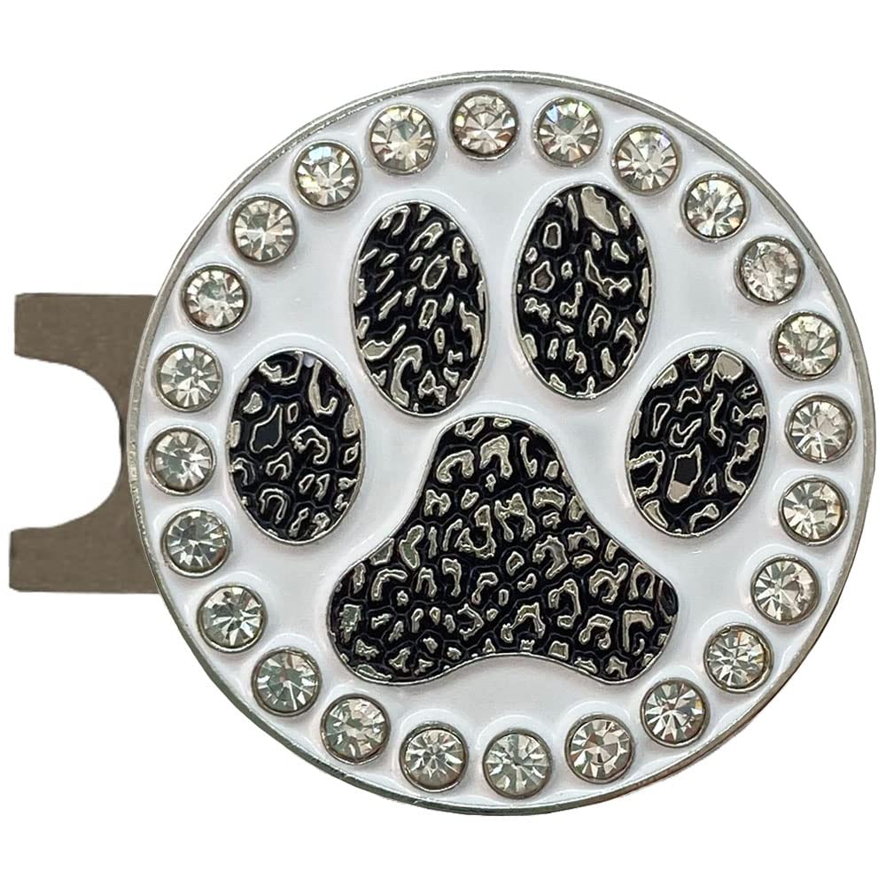TEMU Marqueur de golf animal patte de chien avec clip de chapeau magnétique