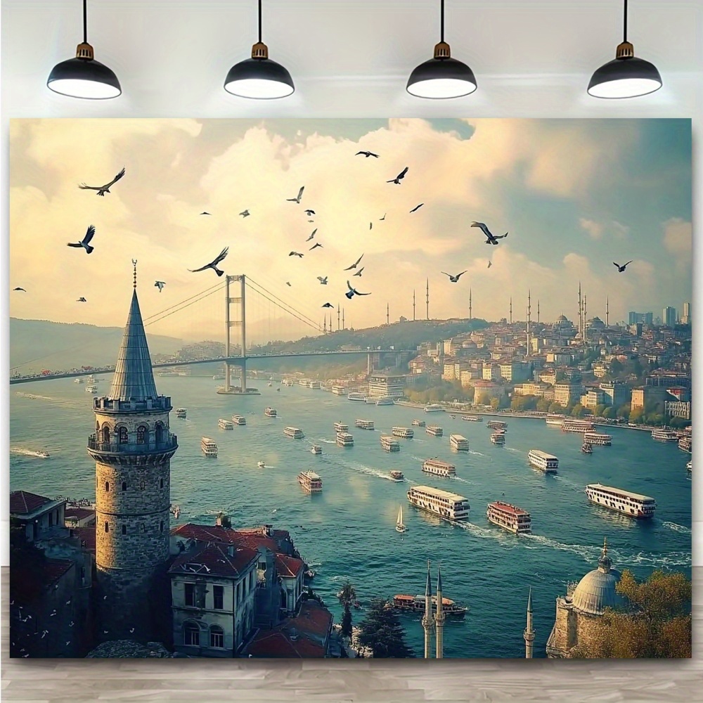Istanbul Cityscape Puzzle, 500/1000/1200/2000pcs, Holiday Gift