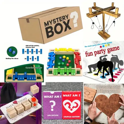 blind box a of small games suitable for parties experience of stress release with unique random items all