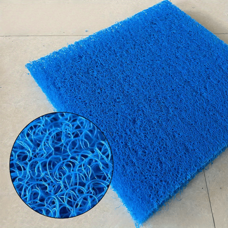 TEMU Filter Pad , Blue, White, And Orange Colors Made Of Polypropylene, Designed For The Quick Cultivation Of Nitrifying , Helping To Lower Ammonia