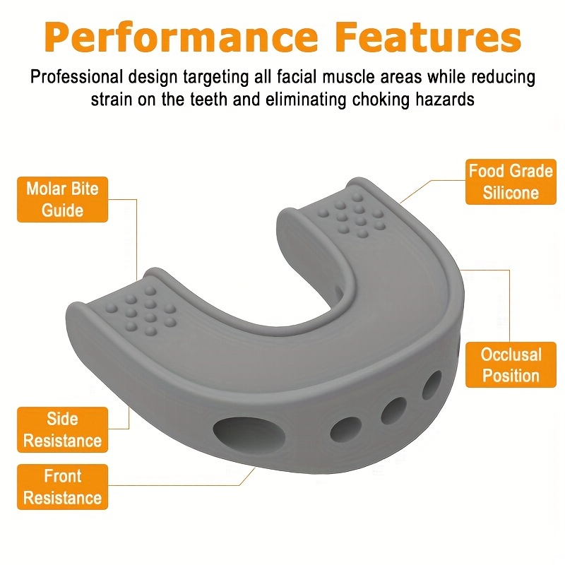 1/3pcs Silicone Masseter Muscle Training Ball | Upgraded Jaw Exerciser and Neck Toning Jawline Exerciser, Face Muscle Training, Non-Electric.