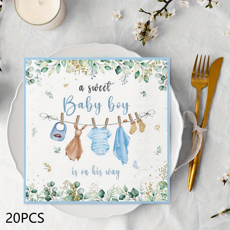 E-shop 20 Stück Kinderparty-Themen Servietten, Partydekoration für Kinder, Geschenkideen & Partyzubehör, Papierservietten