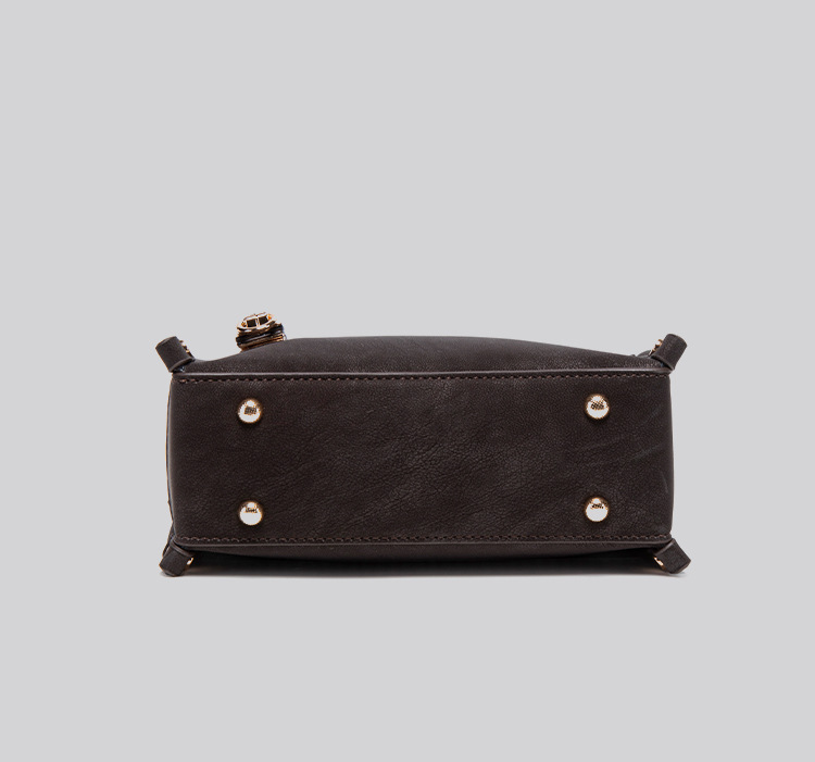 Retro Cowhide Texture Crossbody Bag For Women Casual Tote Bag_voghion.com