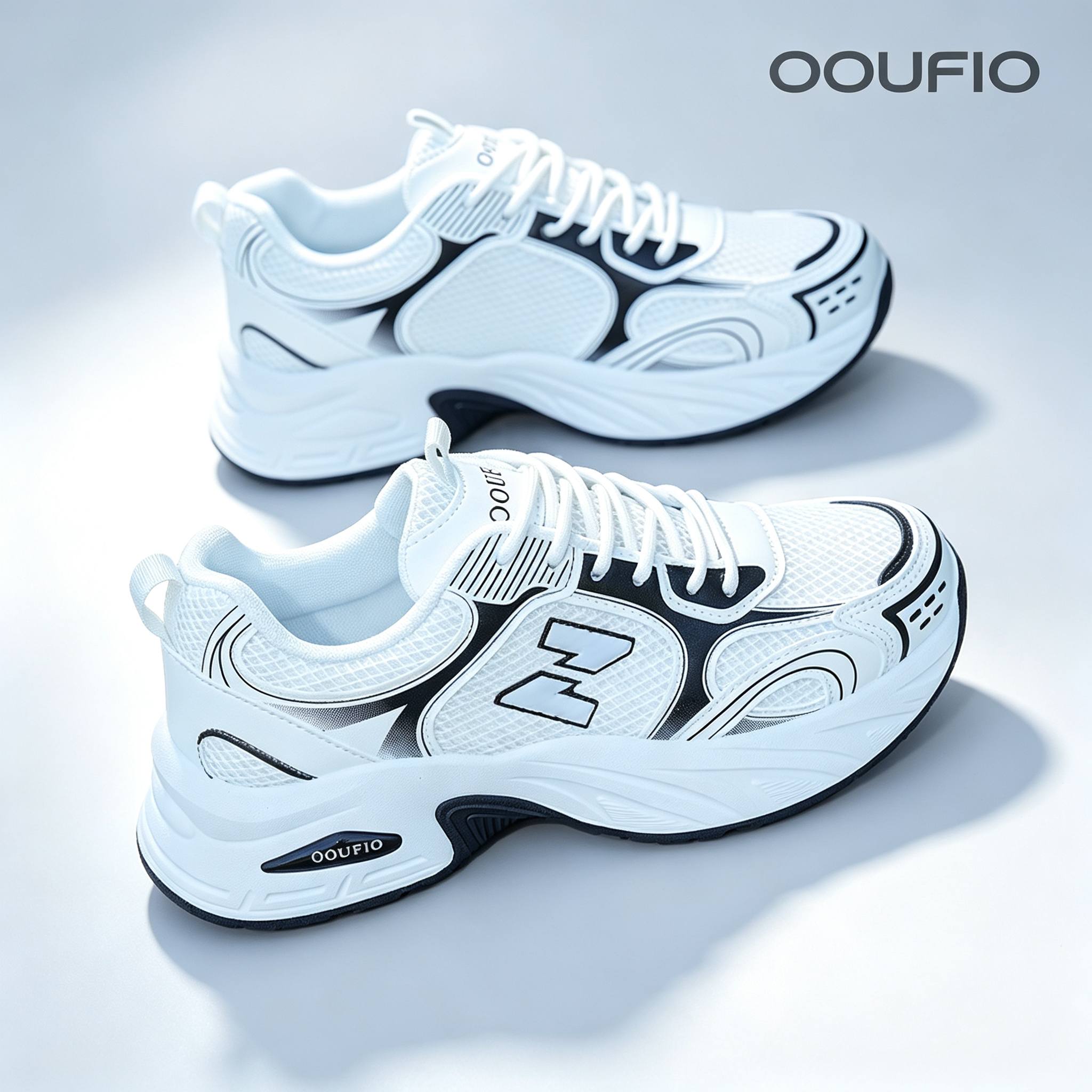 Women's Korean Retro Thick-Soled Low-Top Casual Sneakers