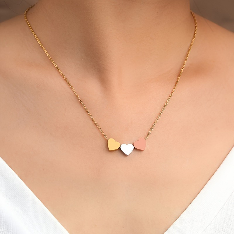 

Steel Pendant Necklace, , For Women, & -