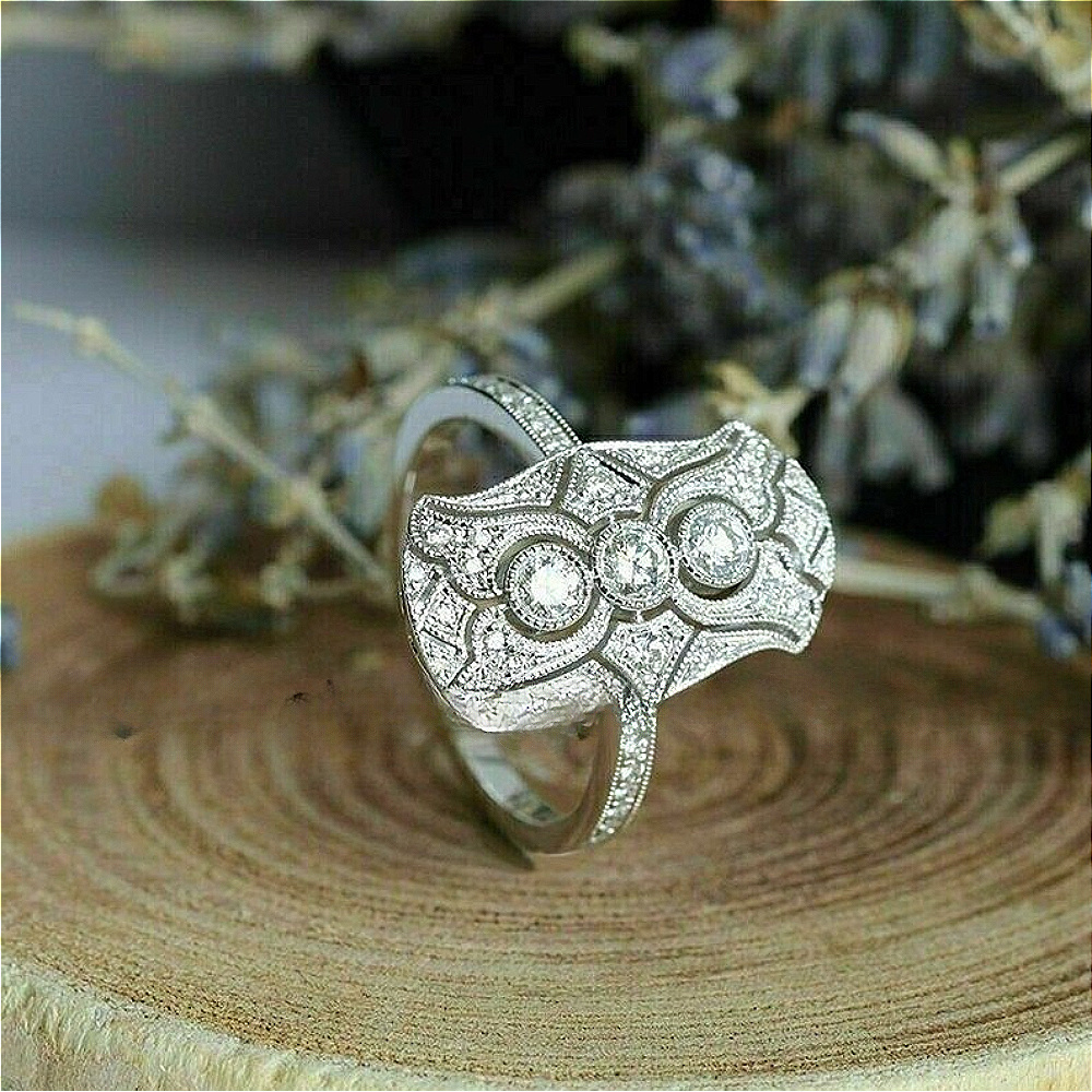 Vintage Bohemian Wide Rings for Women