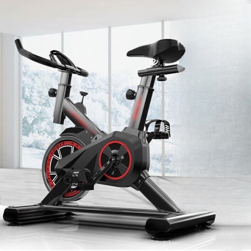 Silent Premium Spin Bike! Gift Edition, the Top -Burning Choice for Office Workers and Home Use: This Spin Bike Is an Incredibly Thoughtful Gift for Both Men and Women, an Essential Exercise Pedal Fitness Equipment for Office Workers! It Allows You