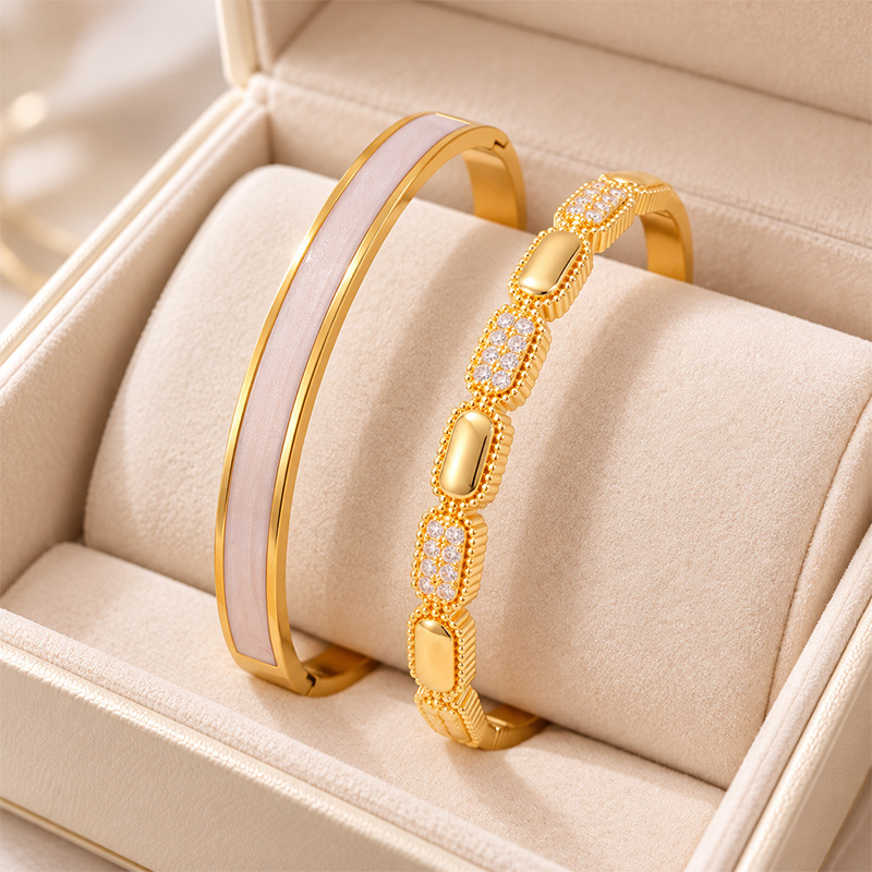 Premium Stackable Bangle Combo, Exquisite Craftsmanship