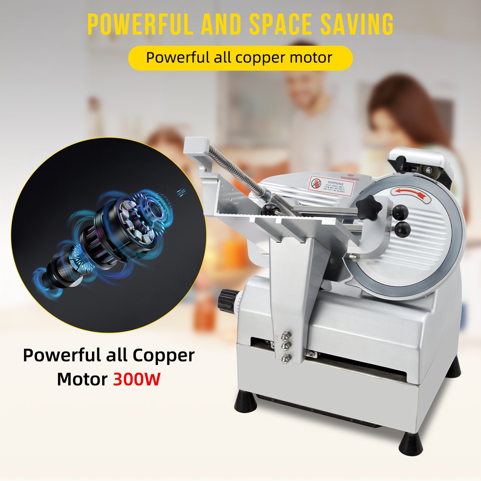 Automatic Meat Slicer Commercial Deli Slicer 10