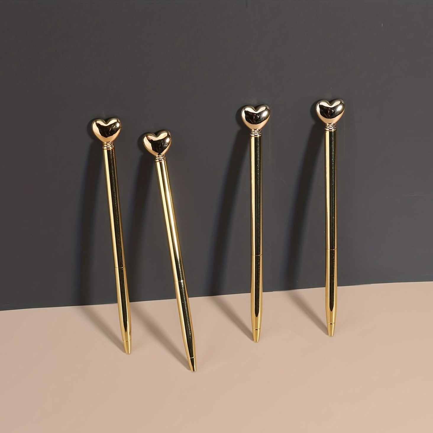 4pcs Ballpoint Pens – Luxury Retractable Signature Pens With Smooth Writing, Elegant For Weddings, Gifts, Business & Office Use