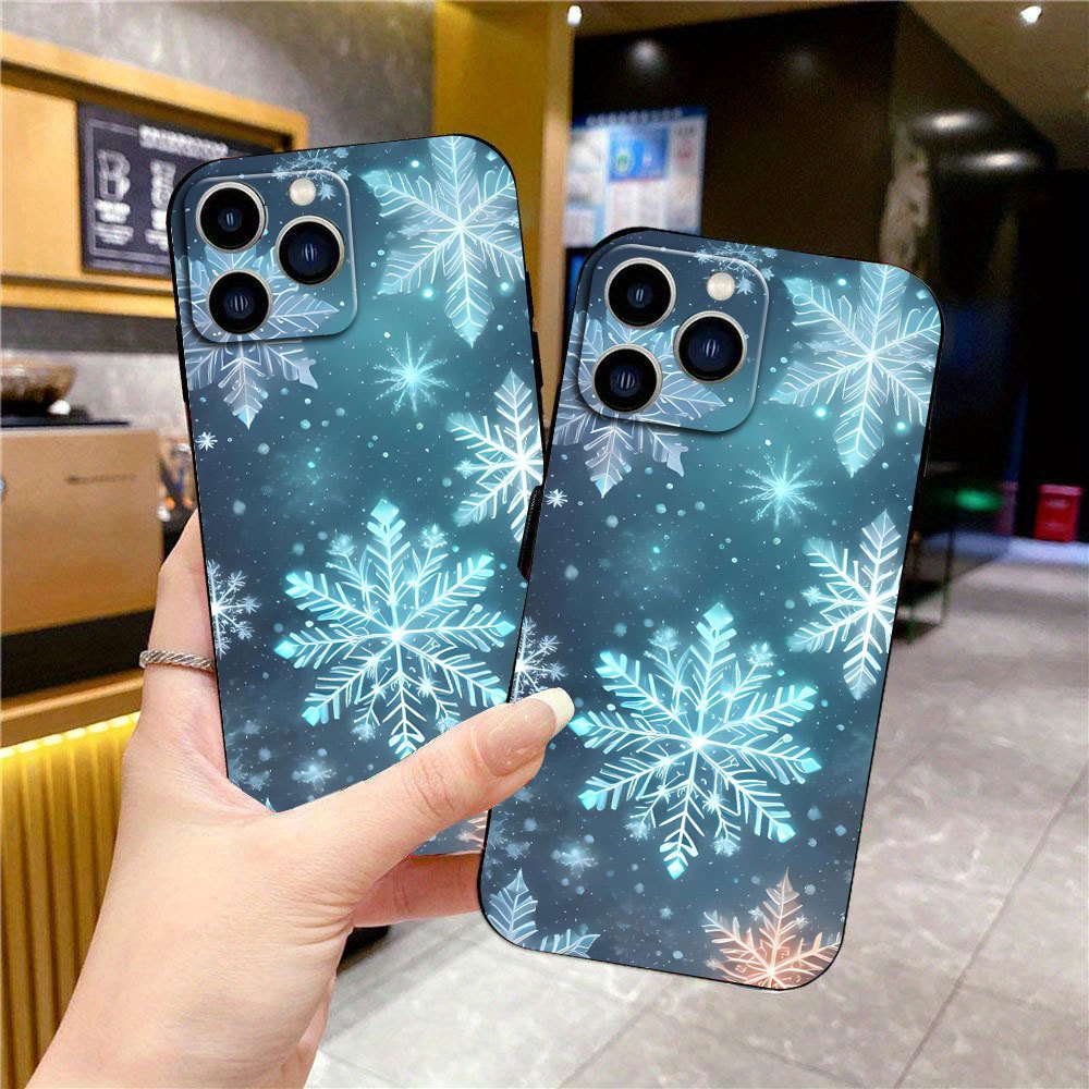 

Christmas Pattern Unique For Iphone Case, Shockproof , Tpu, Compatible For Iphone 11/12/13/14/15 /16/