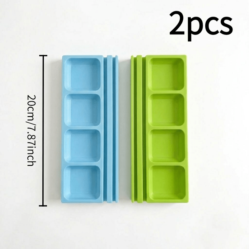 TEMU Lot de 2 plateaux de rangement pour jetons et cartes de jeu de société, plateau polyvalent/boîte de rangement pour cartes avec fonction de et de