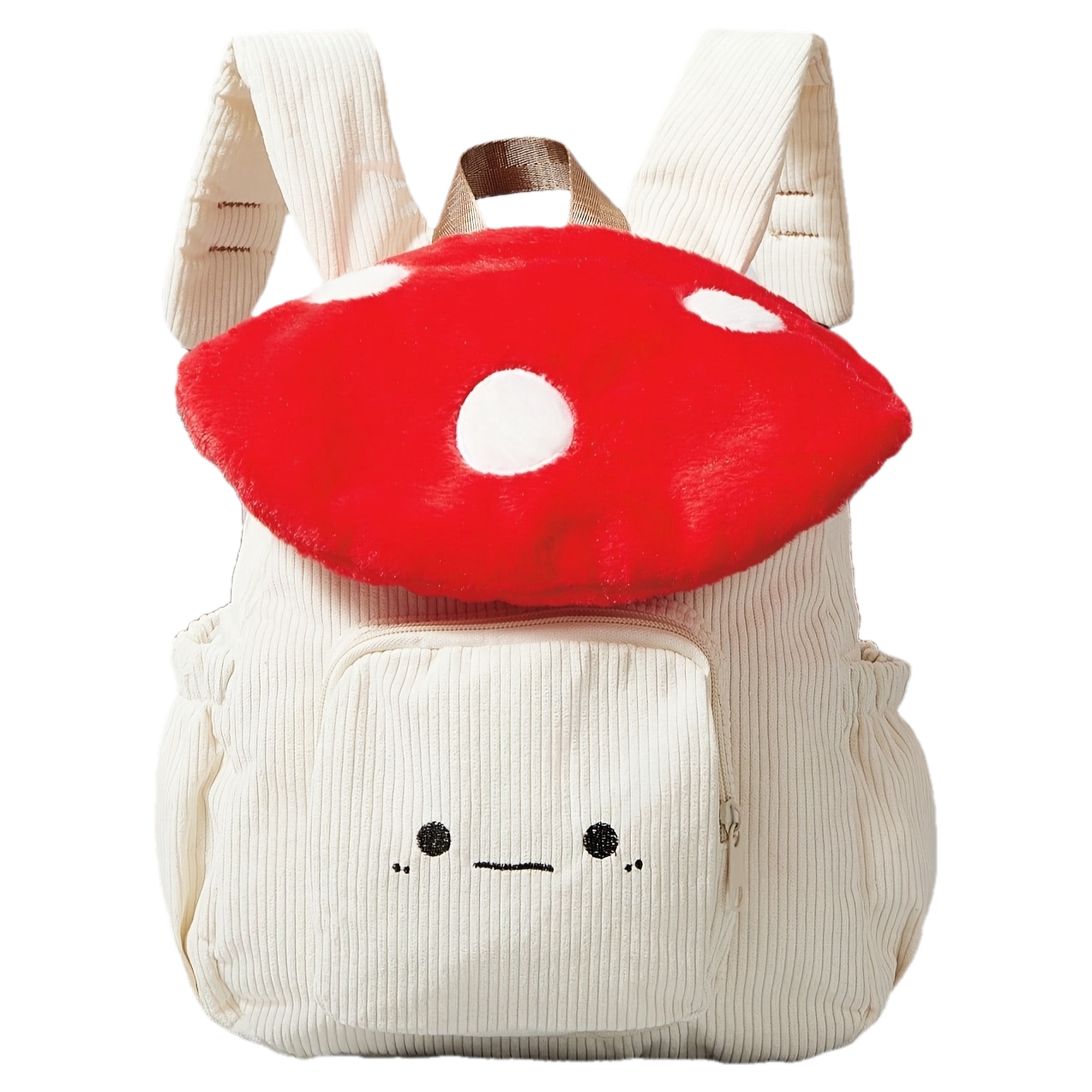 Women's Mushroom Backpack With Cute Anime Mushroom & - Adjustable Strap Bag, Multicolor ( &), Durable For Anime & Everyday Use