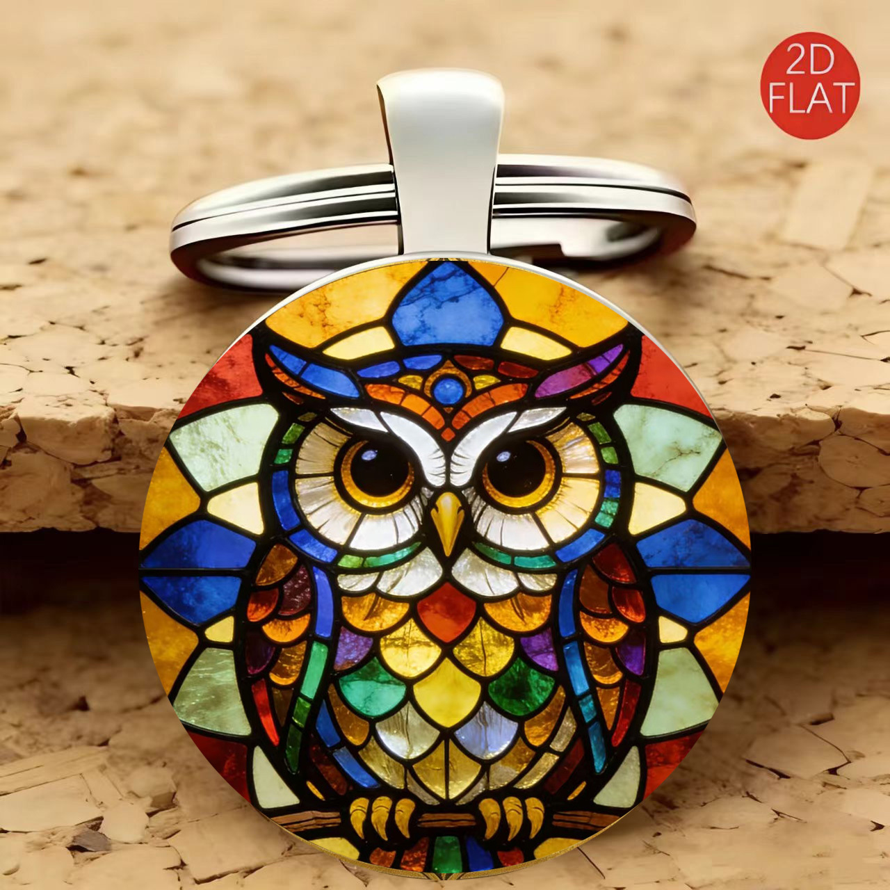 TEMU 2D, 1 Llavero de 2D impreso, Regalo para , Acción de Gracias, Día , Día del Maestro, Día de la , Regalo , 2D