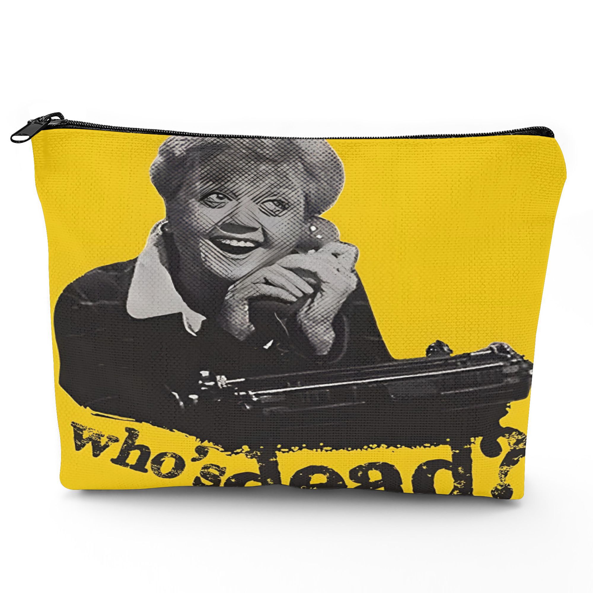 TEMU Iconic Jessicafletcher Murdershewrote Cool 22x15cm Elegant Cosmetic Organizer Pouch Stylish Look