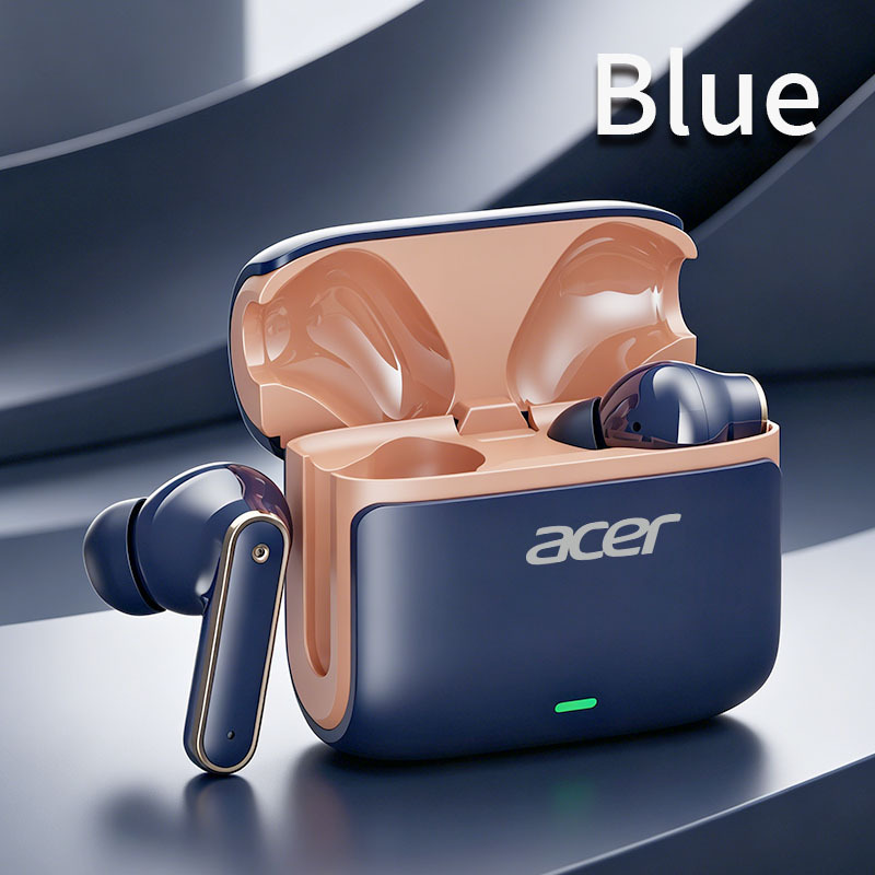 Acer Adaptive Anc Wireless Earbuds, Bluetooth 5.4, 25 30db Noise Cancellation, Dual Mic Enc Call Noise Reduction, Hi Fi , 350mah Long , Comfortable In Ear Headphones For Work Travel Gaming