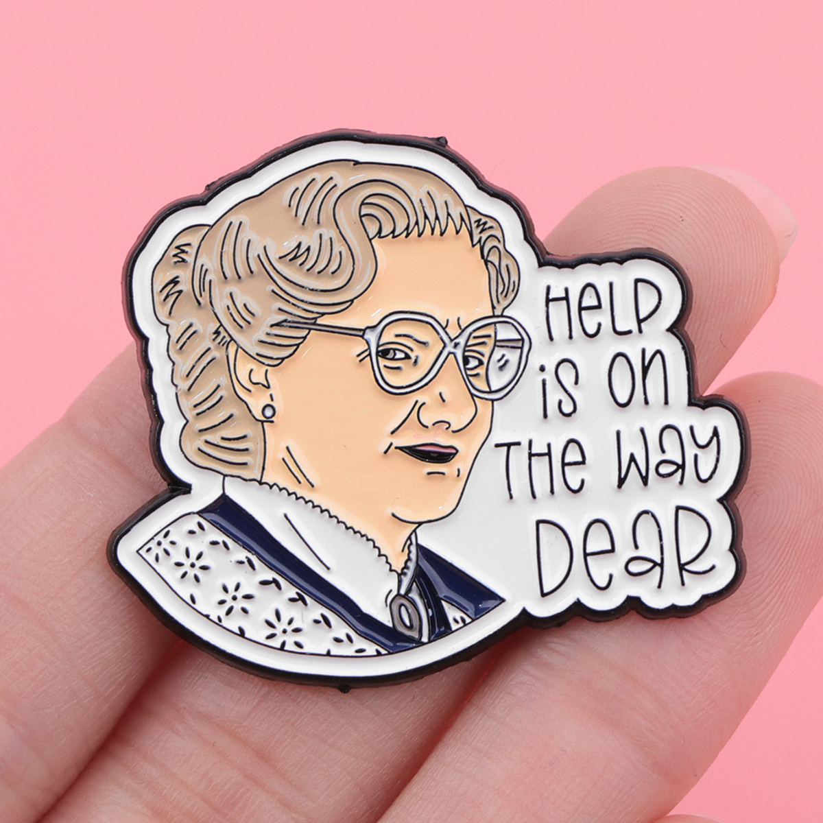 "Best Mom" Enamel Pin With Card - Lapel, Backpack, Or Purse Pin