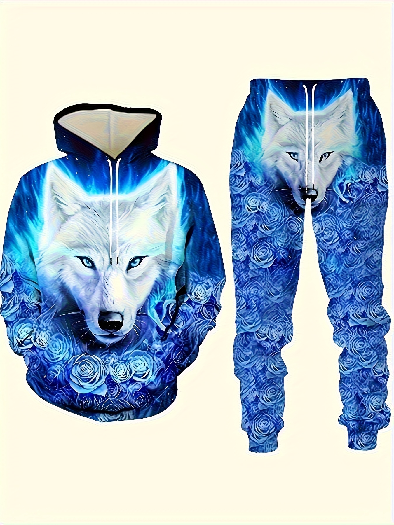 wolf clothes sold on Temu United States