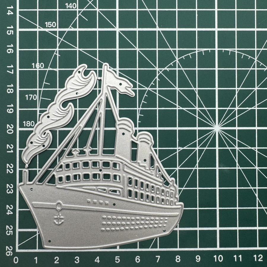 New Arrival Ocean Liner Metal Cutting Dies For Diy Scrapbooking Card Making Stencils Embossing Craft Decoration