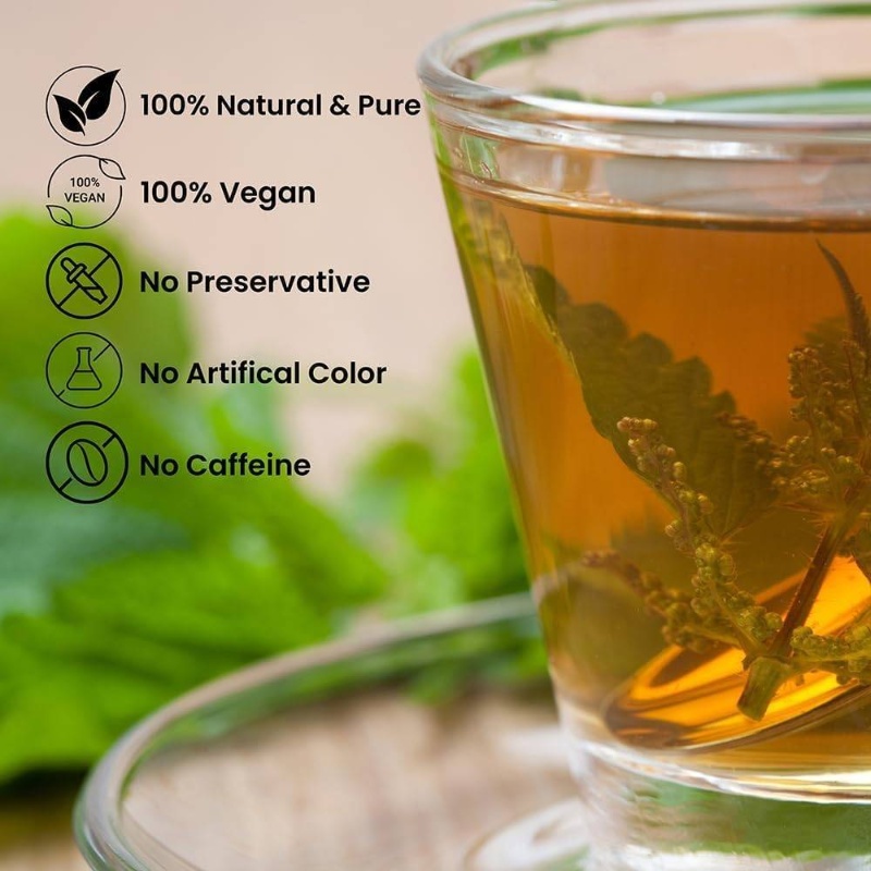 100 g Nettle Leaf Tea | Loose Cut Sifted for Fresh Herbal Infusions, Dried Urtica dioica Leaf by Herbals