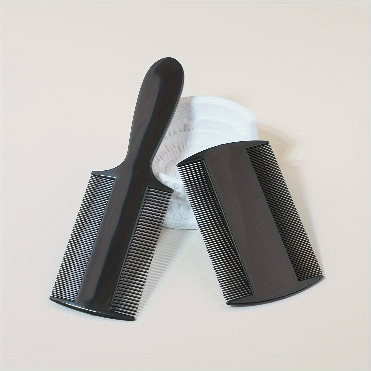 TEMU 2 pettini retr簷 per pidocchi adatti a capelli e cuoio capelluto, con ultra-densi bifacciali con e in plastica senza per lendini, rimozione