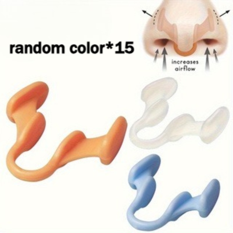 Image of Nasal Device, Random Color, Small And Portable, Sports Nose Clip Ventilation Nose Clip Outdoor Nose Clip