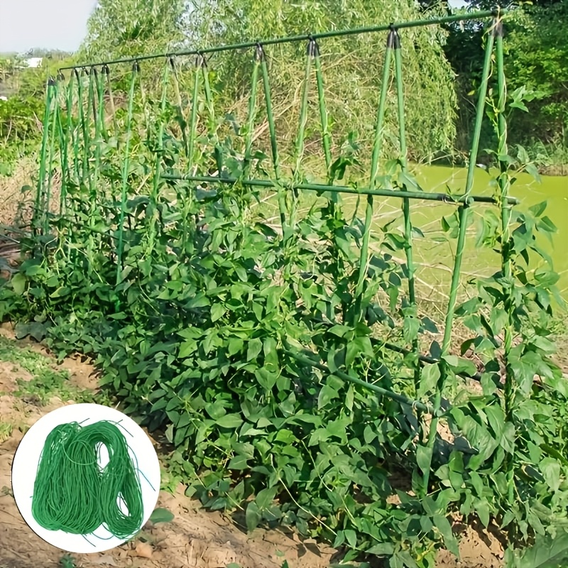 E-shop 2er-Set faltbare Gurken-Stütznetze | Garten-Stütznetz, ideal für Kletterpflanzen im Freien Kletternetze, für Kürbisse, Gemüse Blumen –