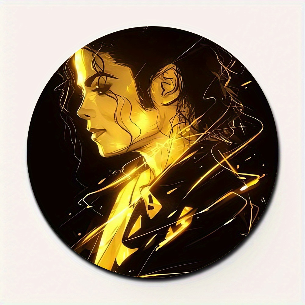 A Refrigerator Magnet, Featuring A , Sturdy Round Shape, Suitable For Decorating Kitchens, Homes, And Workplaces, Perfect As A Valentine's Gift, Refrigerator Magnet