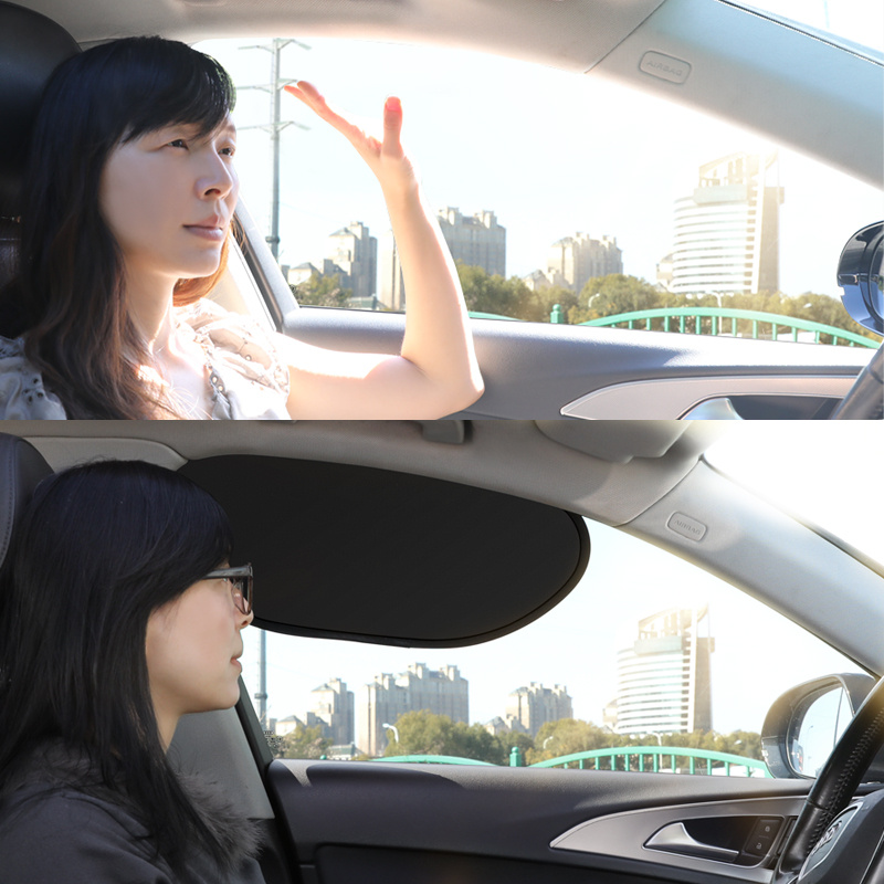 Summer Car Driver's Seat Sunshade, Heat Insulation and Cooling, Car Driver's Seat Sun Visor, Static Cling Laminated Sun Shade, Traceless Sun Shade, Sun Shade That Does Not Block the View of the Driver and Passenger, Summer Car Side Window