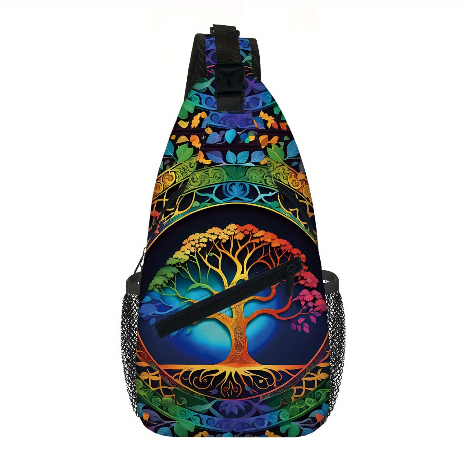 TEMU Retro Mens Crossbody Bags Waist Bags Chest Bags Fashion Crossbody Backpacks Outdoor Hiking