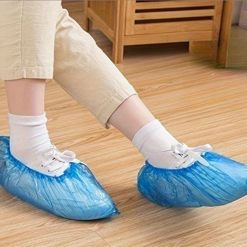 

Disposable Shoe Covers For Use, Thickened Indoor Waterproof, Wear-resistant, Anti-slip