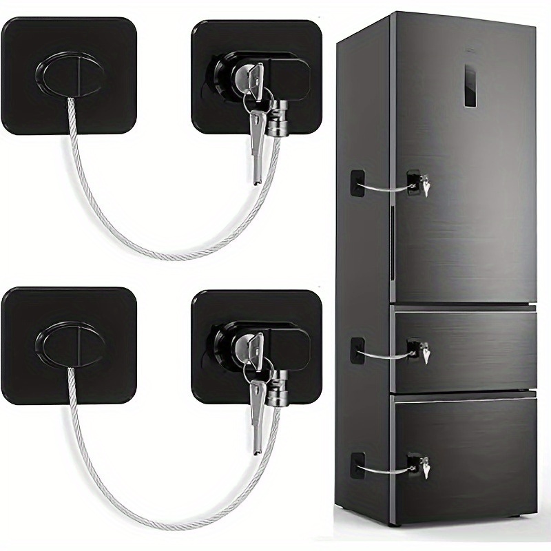 2pcs set 1piece lock keys set heavy duty   locks window and refrigerator locking kit   locks sleek   sturdy construction home door locks