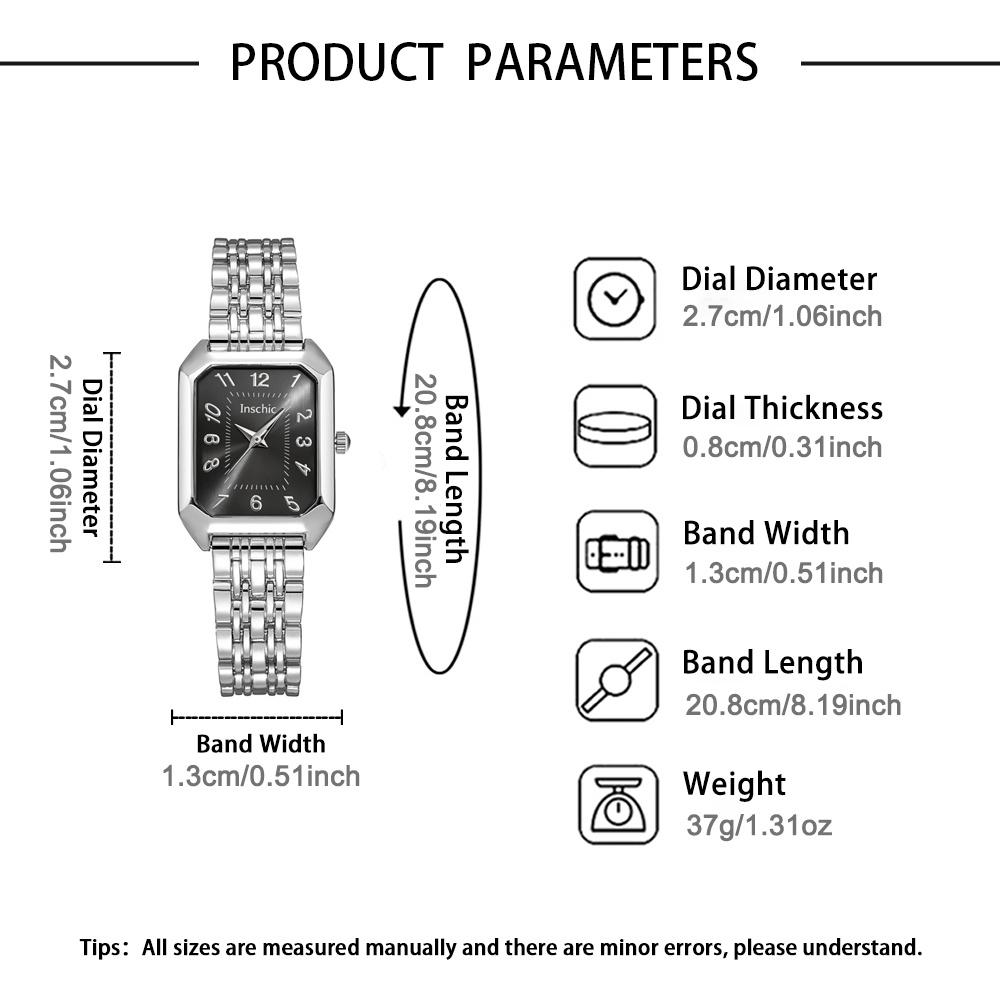 6pc Fashionable Versatile Watch Set