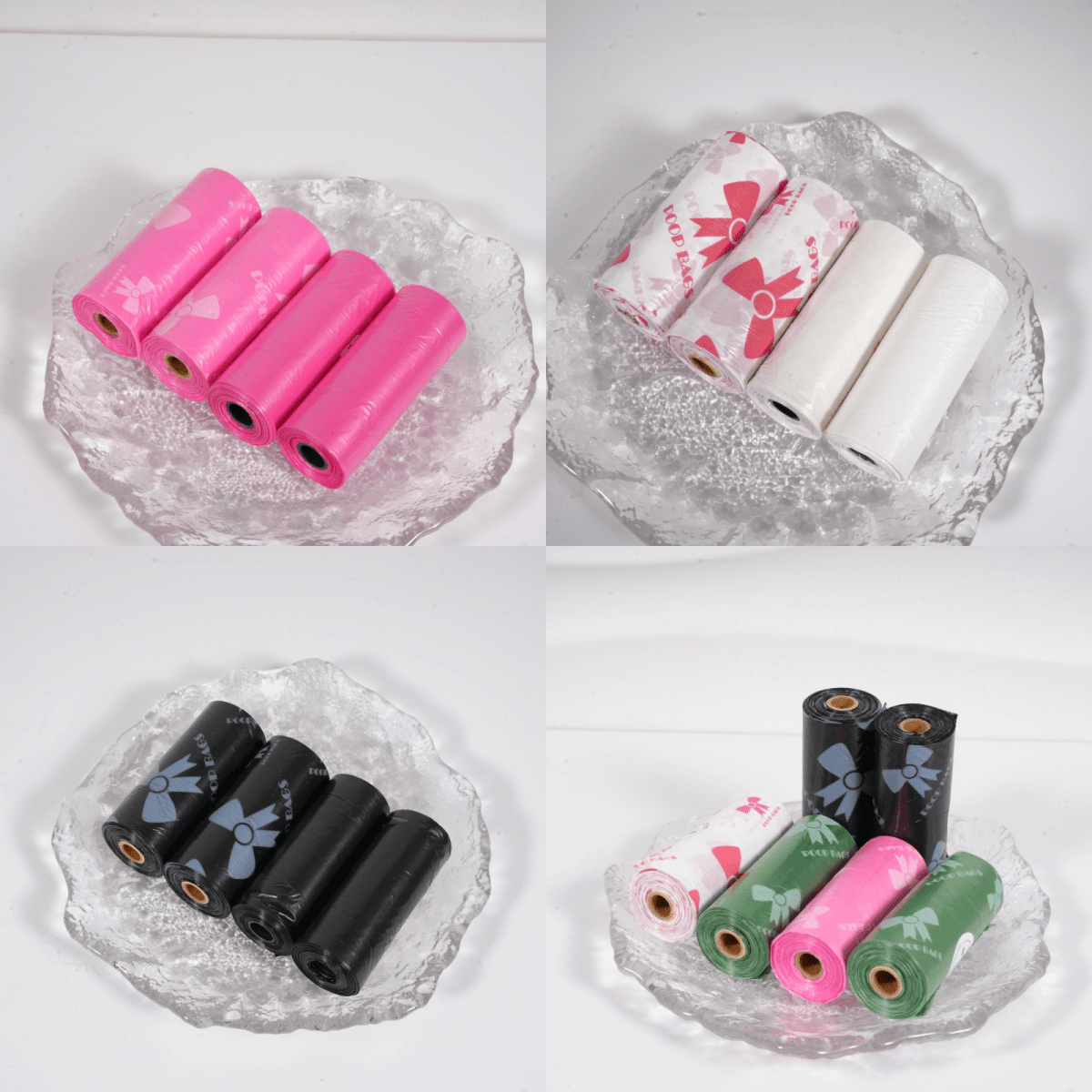 TEMU 24rolls/360pcs Bag Random Style Poop Bags Portable Dog Poop Bags Poop Scooper Bags Pet Waste Bags
