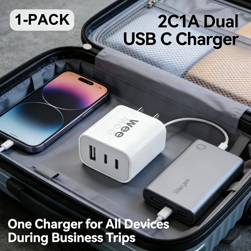 2c1a 3 port charger multi device 5v2a charging compact portable design   plug safe stable charging protection faster and smarter charging smart   for home office Product details 6