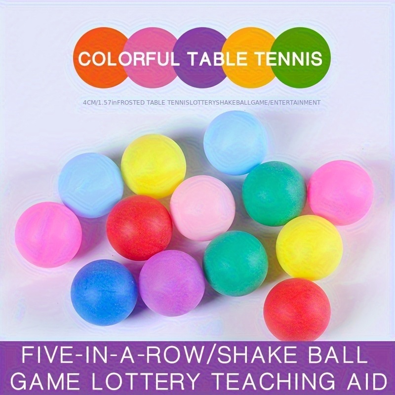 High-Elastic Table Tennis Balls, Set of 23pcs