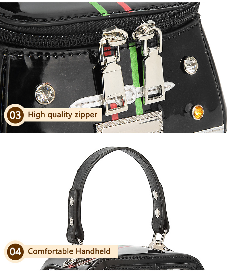 Women's 3D Mini Car-Shaped Handbag - Cute Purse with Adjustable Crossbody/Shoulder Strap, Golden-Tone Door Handle & Realistic Headlights - Pink/Golden/Black (-Like) Bag for Daily Use, Parties, - Stylish Gift Idea