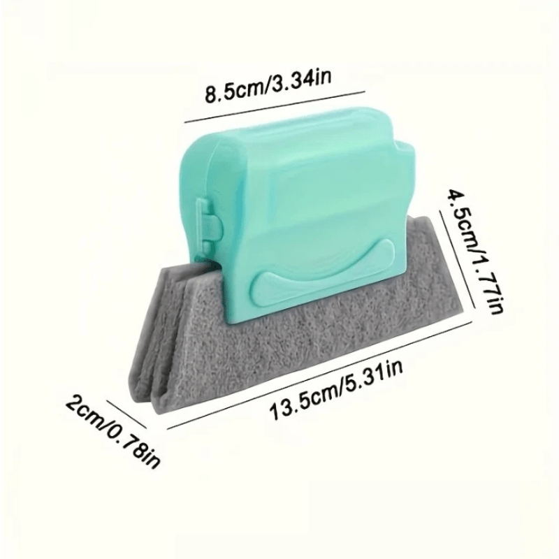 3pcs Multi-Functional Window Cleaning Tool Set with Handle and Sponge Pads
