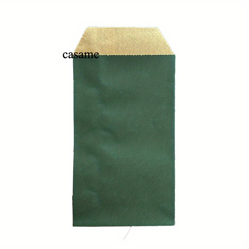Image of 50pcs Assorted Paper Gift Bags 8x15cm - Perfect For Weddings, Parties & Small Businesses | Ideal For Candy, Favors & Special Occasions | Durable & Stylish In Dark Red, Green & Blue
