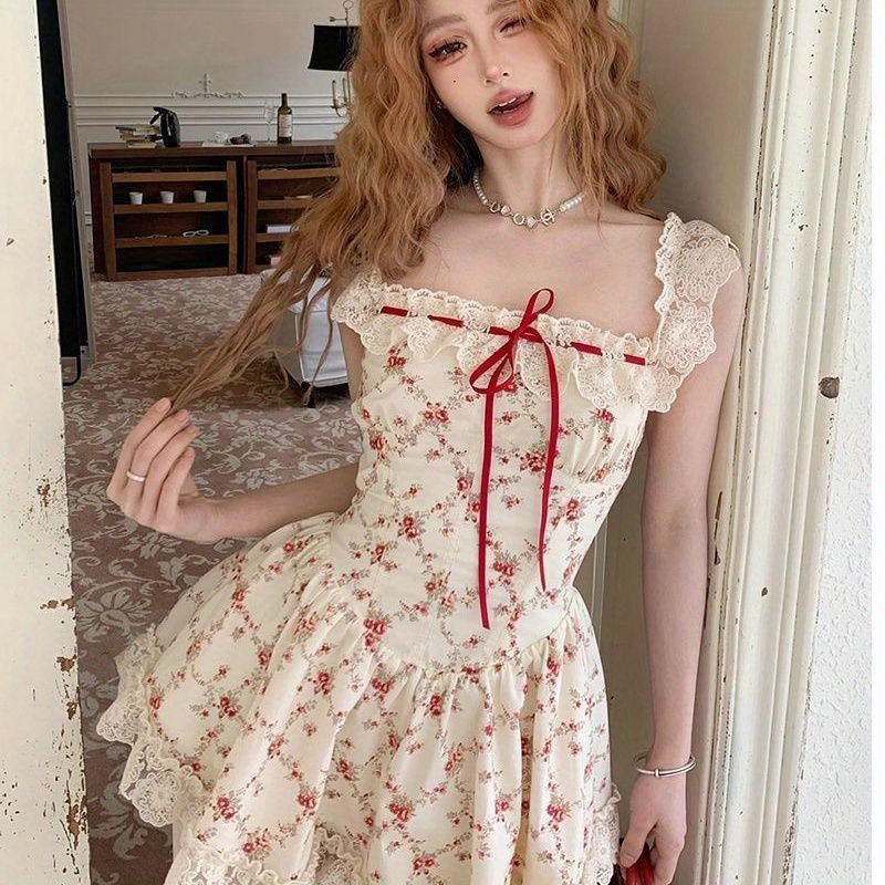 lace bodice maxi dress Baltic Born Womens Summerlin Lace Top Maxi Dress | Rust main image 1