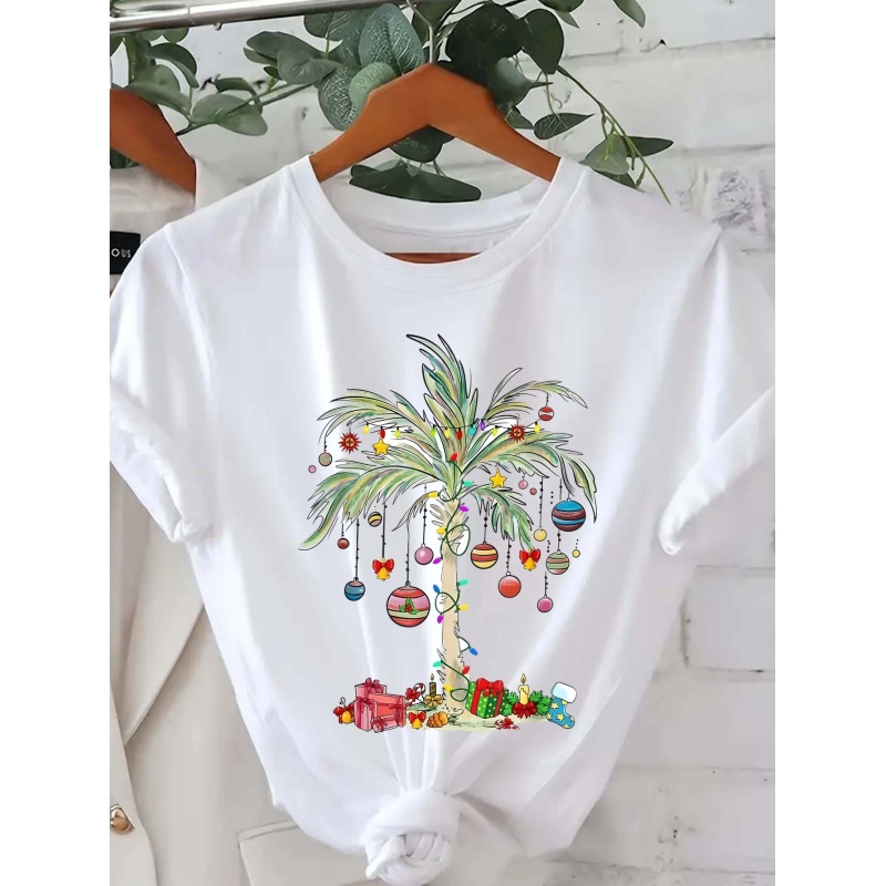 

Christmas T- For Women - Round Top, Polyester , , All