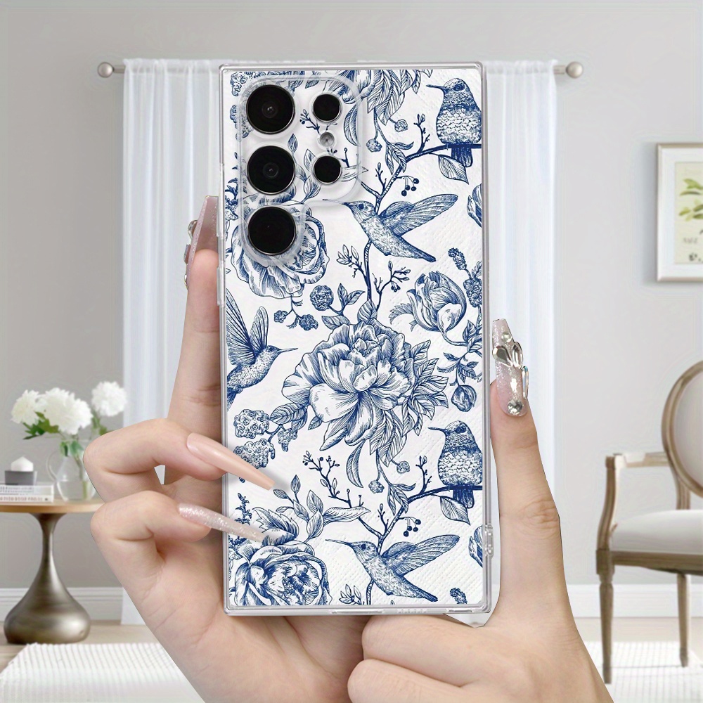 TEMU Creative - Summer + Birds A Rose Ferrat North China - Uv Printing Suitable For And Galaxy