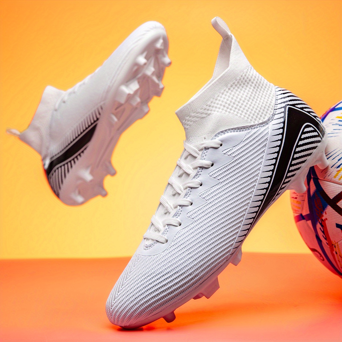 chaussures de football professionnel pour femmes avec crampons