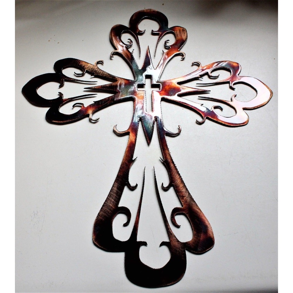 wall decor crosses sold on Temu United States